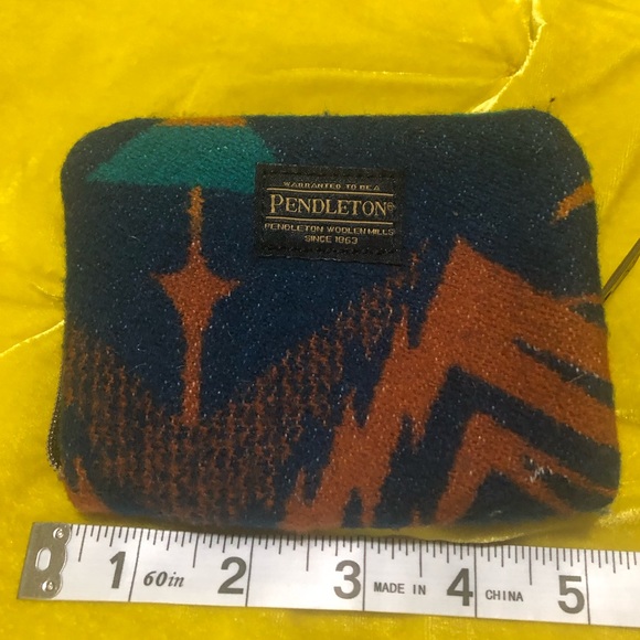 Pendleton wool wallet, change purse, card holder western style - Picture 8 of 8